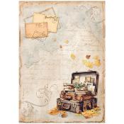 Papel de Arroz Golden Harmony Maleta stamperia