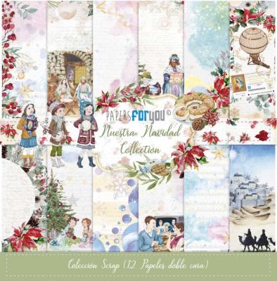 Colección Scrap 30X30 Papers For You Nuestra Navidad