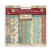 kit de Papeles  Stamperia 30 x30 Backgrounds Christmas Greetings