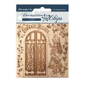Decorative Chips Stamperia 14x14  cms.