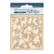 Decorative Chips Stamperia 14x14  cms.