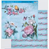 Papel Scrap Litoarte " Pajaro"