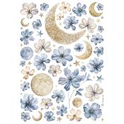 Papel de Arroz Sol y luna Stamperia A-4