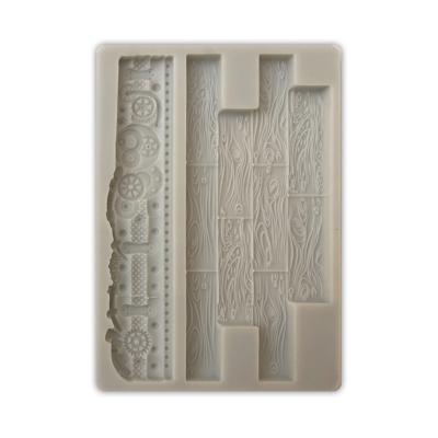 Stamperia Silicone mold A6  Songs of the Sea madera y mecanismos