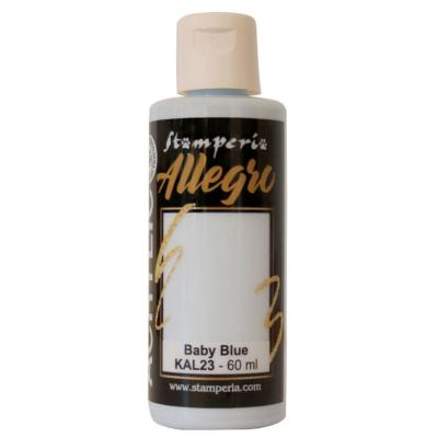 Pintura acrilica Allegro Stamperia Baby blue