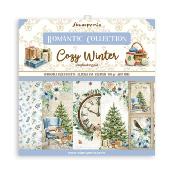 Coleccion Papeles  Stamperia 20.3X20.3  Romantic Cozy Winter