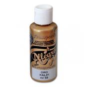 Pintura acrilica Allegro Stamperia Gold metallic