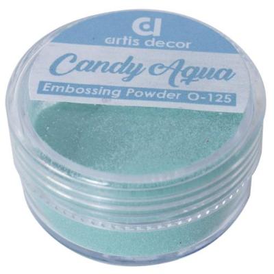 Polvos Embossing Opaco  candy aqua 7 grs.