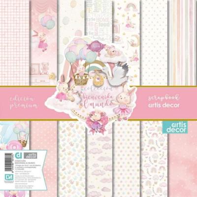 Coleccion Artis Decor "Bienvenido al Mundo" -Niña-