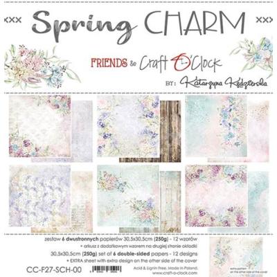 Stack de Papeles 30x30 Spring Charm Craft o'clock