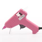 Pistola de Cola Mini color rosa