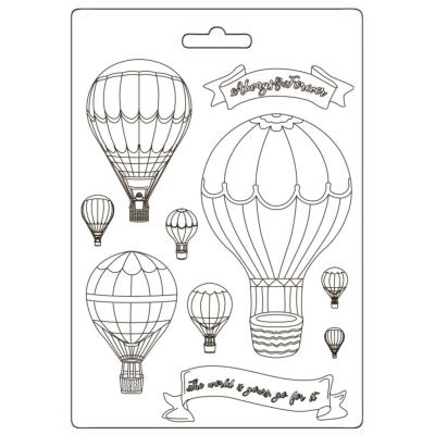 Stamperia Soft Mould A5 Timeless Globos