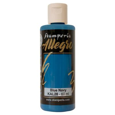 Pintura acrilica Allegro Stamperia Blue navy