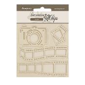 Decorative Chips 14x14 cms Stamperia Dewdrops Arte de la fotografia