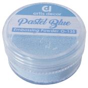 Polvos Embossing Opaco  pastel blue 7 grs.
