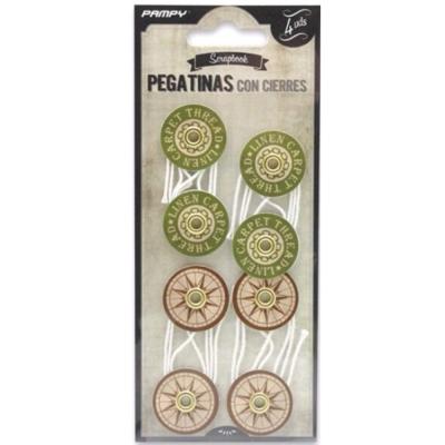 Pegatinas Circulos Cierres