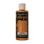 Pintura acrilica Allegro Stamperia Bronce metallic