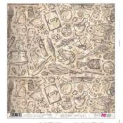 Papel de Arroz 31,8 x 30 cm Terror Glam Papers For You