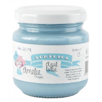 Amelie Acrilica 13 Azul Bebe - 120 ML