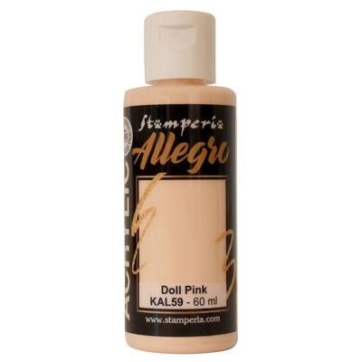 Pintura acrilica Allegro Stamperia Doll pink