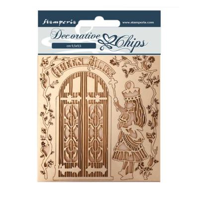 Decorative Chips Stamperia 14x14  cms.