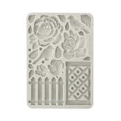 Stamperia Silicone mold A5 House of Roses valla