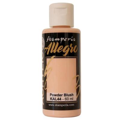 Pintura acrilica Allegro Stamperia Powder Blush 