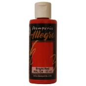 Pintura acrilica Allegro Stamperia Bright red