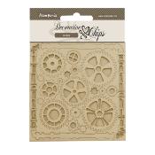 Decorative Chips Stamperia 14x14  cms. Songs of the Sea tubos y mecanismos