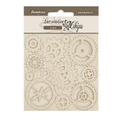 Decorative Chips 14x14 cms Stamperia Alterego mecanismos y brujula