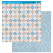 Papel Scrap Litoarte " Bebe Rombos"