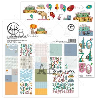 Kit de papeles AB Studio - Simple story Birthday