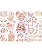 Die Cuts surtidos - Romance forever Journaling Journaling Stamperia