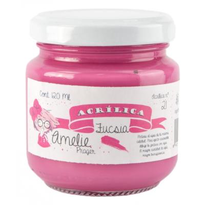 Amelie Acrilica 21 Fucsia- 120 ML