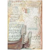 Papel de Arroz Venice City of Art Gondola Stamperia A-4