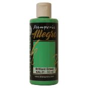 Pintura acrilica Allegro Stamperia Brilliant green