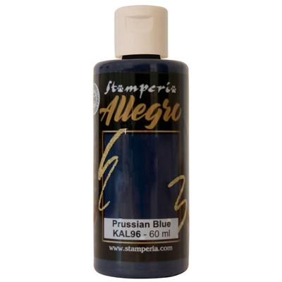 Pintura acrilica Allegro Stamperia Prussian blue
