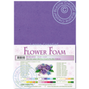 Hoja Din A-4 Foamiran Violeta oscuro  0.8 mm