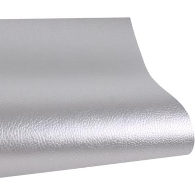 Ecopiel efecto metalica   Artis Decor 33x50 cm plata