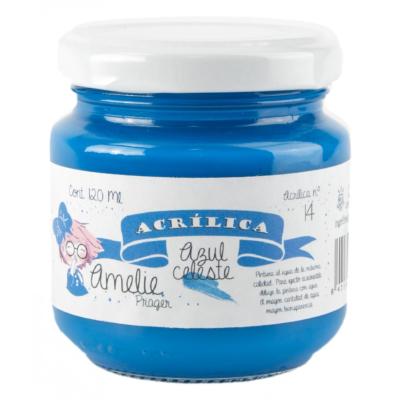 Amelie Acrilica 14 Azul Celeste - 120 ML