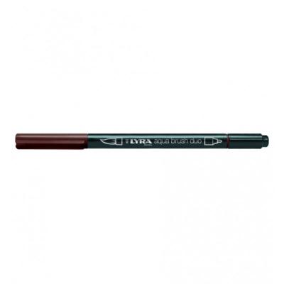 Rotulador Lyra Aqua Brush Duo Sepia Oscuro