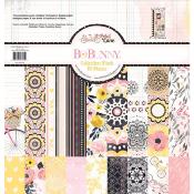 Kit Papeles Estampados 12x12 Petal Lane