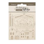 Decorative Chips 14x14 cms Stamperia Venice City of Art