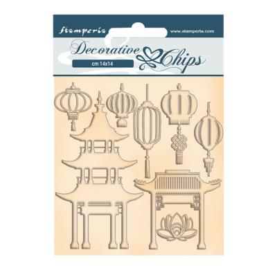 Decorative Chips Stamperia 14x14  cms.