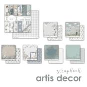 Coleccion Artis Decor Comunion Blue 30x30 +12x6