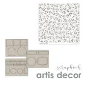 Coleccion Artis Decor Comunion Blue 30x30 +12x6