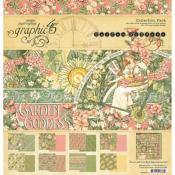Stack Papeles Estampados 30x30 Graphic 45 Garden Goddess