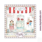 Set de Scrapbooking  Dayka 20x20cm La cocina me Fascina