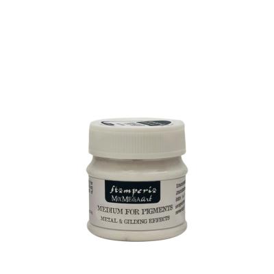 Medium para Pigmento efecto metalico y dorado 50 ml Stamperia