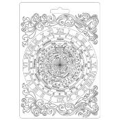 Stamperia Soft Mould A5   Alchemy astrología